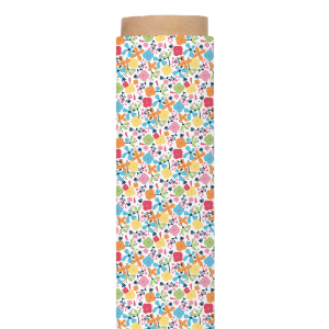 Tecido percal de algodão floral multicolor Ref. Resson 101 2