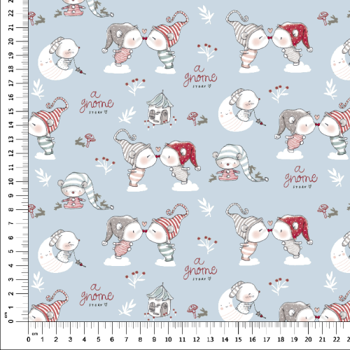 Tecido infantil de algodão estampado ref....